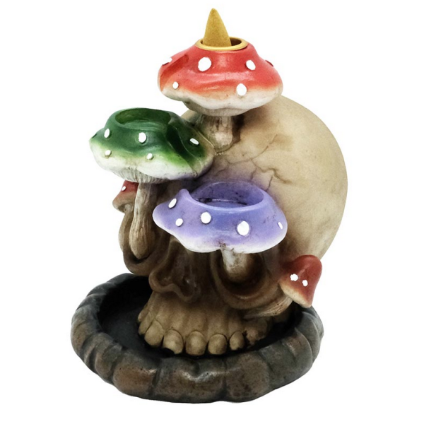 Backflow Burner Mushroom Skull